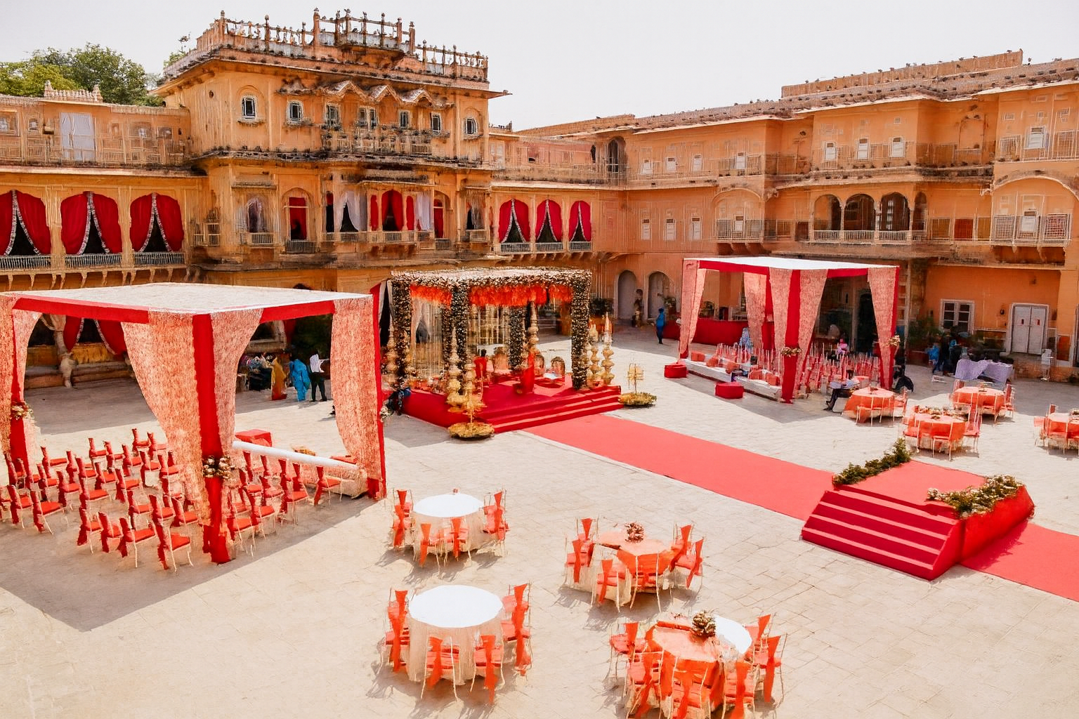 Royal Wedding Mandap and Decor