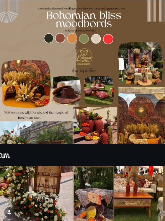 Bohemian Love Moodboard